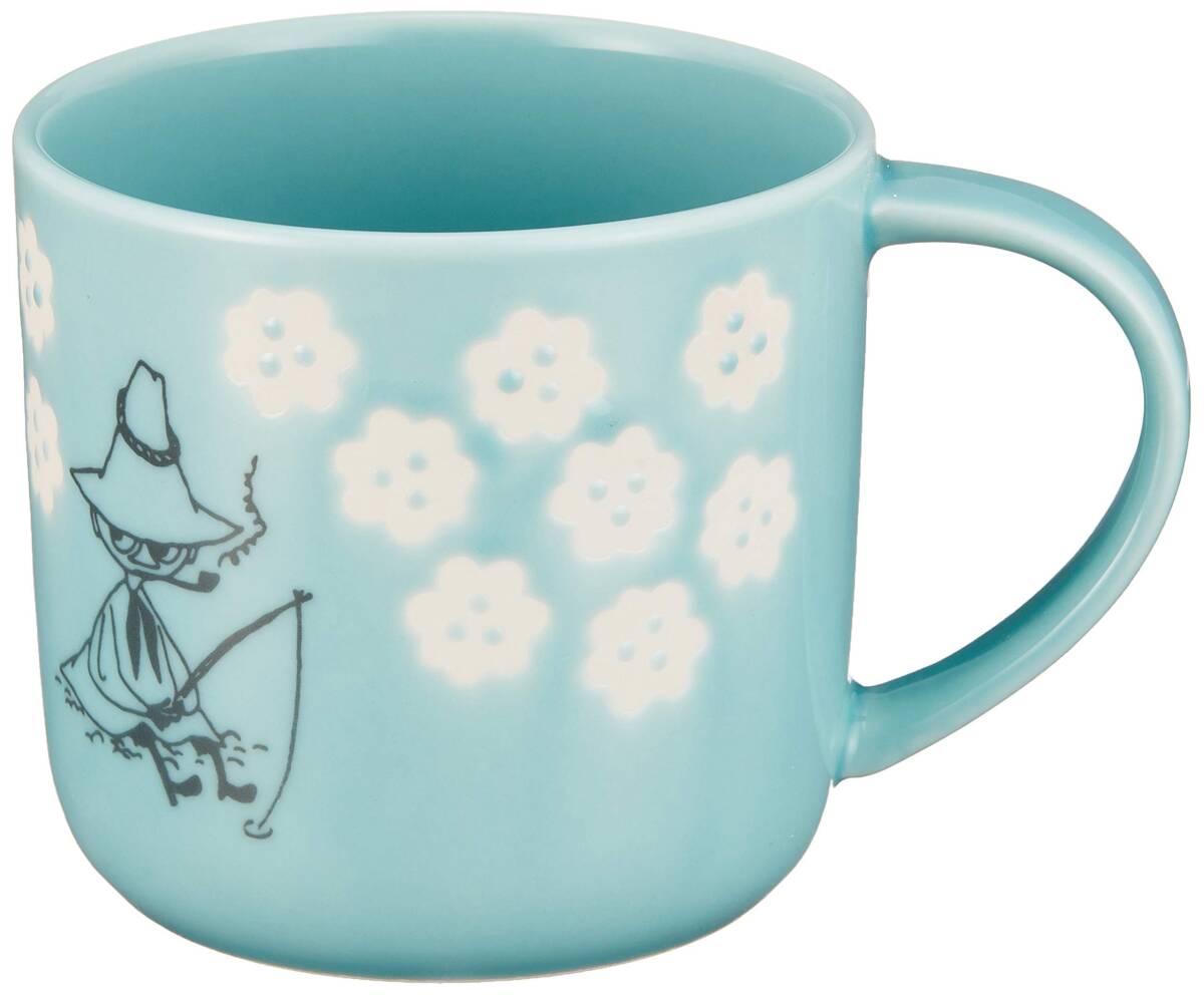 山加商店 MOOMIN (ムーミン) フローリット マグカップ スナフキン 約350ml 電子レンジ 食洗機対応 (木箱入) ムーミン グッズ拍卖
