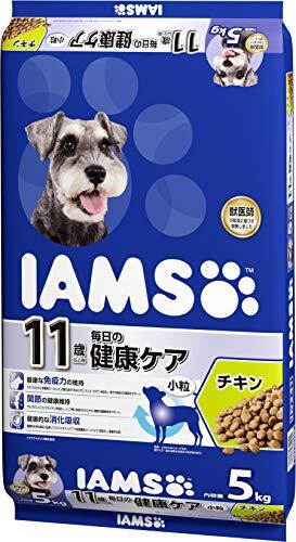アイムス (IAMS) アイムス 11歳以上用 毎日の健康ケア 小粒 ドッグフード チキン 5kg拍卖