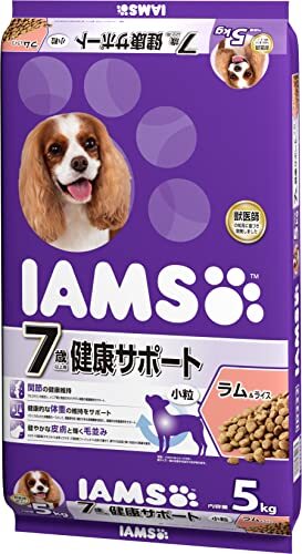 アイムス (IAMS) ドッグフード 7歳以上用 健康サポート 小粒 ラム&ライス 5kg拍卖
