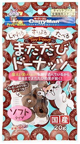 キャティーマン (CattyMan) またたびドーナッツ ソフトタイプ 20g×6個セット拍卖