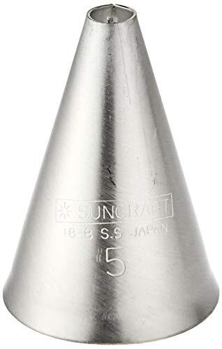 サンクラフト 絞り袋 口金 丸 5mm 日本製 ステンレス 食洗機対応 ケーキ クッキー デコレーション 製菓 パティシエール PP-555拍卖