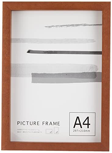 大額 デッサン額 BC-300 OA-A4 ブラウン UVカットアクリル拍卖