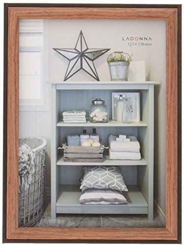 LADONNA フォトフレーム AVANTI DF85-2L-DBR 木製 2L 082476 ダークブラウン拍卖