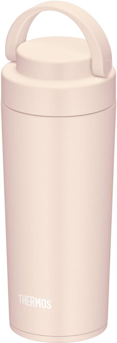【食洗機対応モデル】 サーモス 水筒 真空断熱ケータイタンブラー キャリーハンドル付き 420ml ベージュピンク JOV-420 BEP拍卖