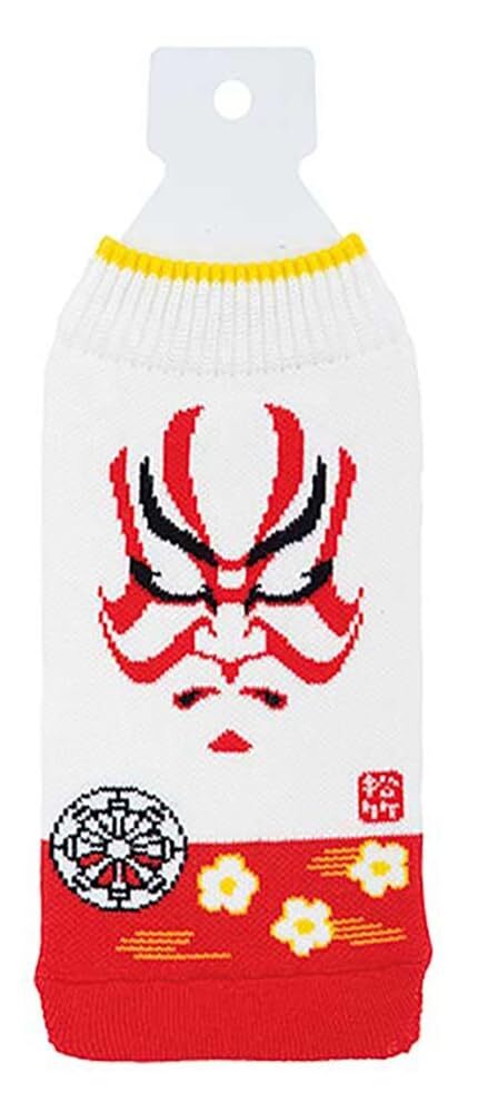 ヘミングス ボトルカバー BOTOCO ボトコ 古典芸能 梅王丸隈 日本製 ホワイト 約9×19cm 1499904拍卖