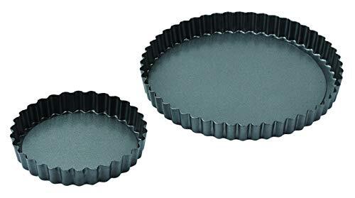 パール金属 ベイクメイド シリコーン加工タルト型 底取れ式20cm・13cmセット D-6587拍卖