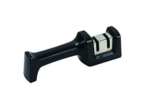 パール金属 包丁研ぎ ダイヤモンド ダブル シャープナー ブラック ファインケア CC-1512拍卖