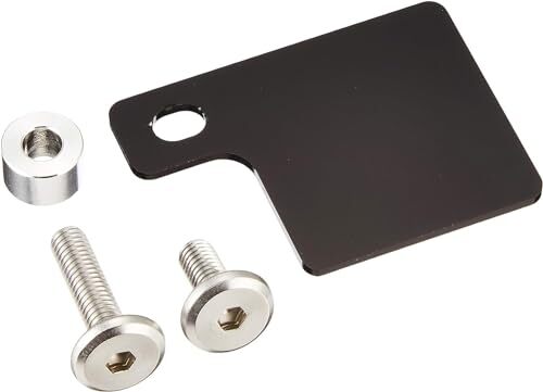 キタコ(KITACO) 自賠責ステッカープレート(ブラックアルマイト) 汎用 699-0000000拍卖