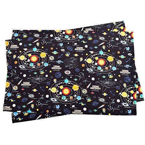 COLORFUL CANDY STYLE ランチョンマット 大 PET 太陽系惑星とコスモプラネタリウム(ブラック)拍卖