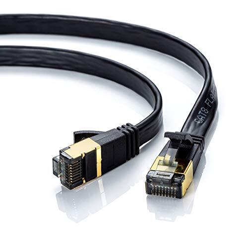 サンワサプライ CAT8フラットLANケーブル(3m) 40Gbps/2000MHz RJ45 ツメ折れ防止 ブラック KB-T8FL-03BK拍卖