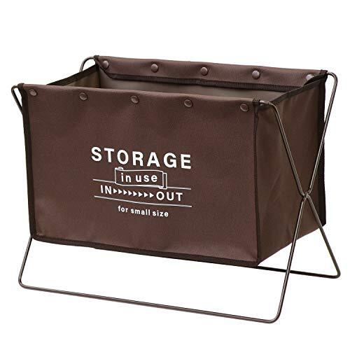 ベストコ 荷物置き 折りたたみ 幅42×奥行23×高さ32cm ブラウン セルフ・フロアーラック S 手荷物収納 ND-6121拍卖