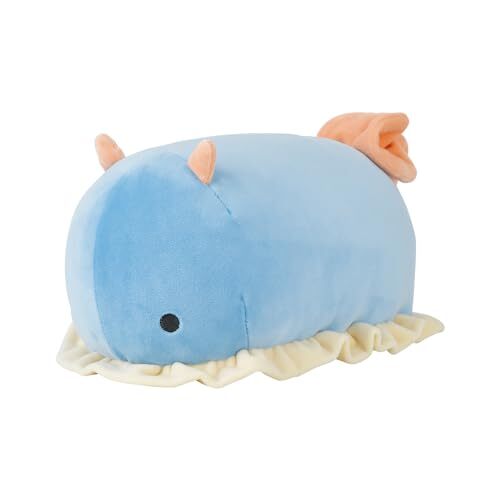 りぶはあと ボルスター マシュマロアクアミエ ウミウシ (全長約27cm) ぬいぐるみ 腰当て 28209-65拍卖