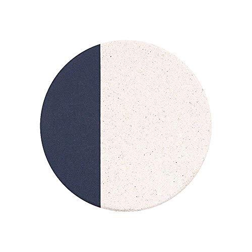 アンドエヌイー(&NE) 陶器珪藻土コースター 藍 NRS-034-AI拍卖