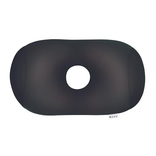 MOGU(モグ) ビーズクッション ブラック ホールピロー (全長約35cm)拍卖