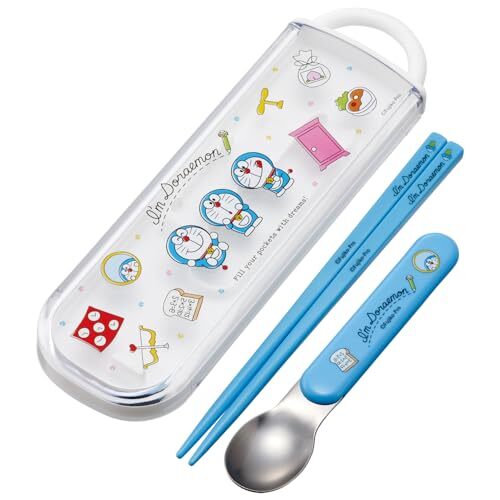 スケーター(Skater) 箸 スプーンセット 抗菌 ドラえもん ラインデザイン サンリオ 日本製 CCA1AG-A拍卖