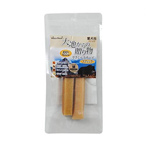 ペットプロ 犬用おやつ HappyDays 大地からの贈り物 ヤクミルクチーズスティック スティック M 2本入り拍卖