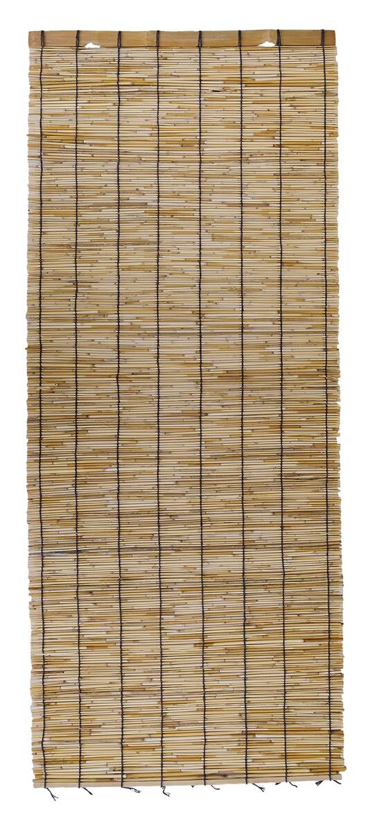 水勘製簾所 天津すだれ 横幅約45×長さ約110cm ミニ 中 天然よしすだれ ライトブラウン拍卖