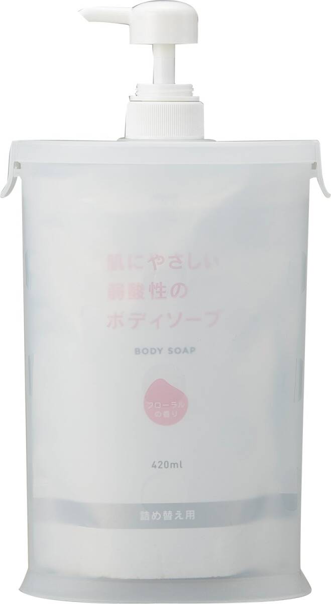 アイメディア ディスペンサー ホワイト 500ml対応 シャンプ― ソープ リンス おしゃれ スリムna詰め替え用お手軽ポンプ拍卖