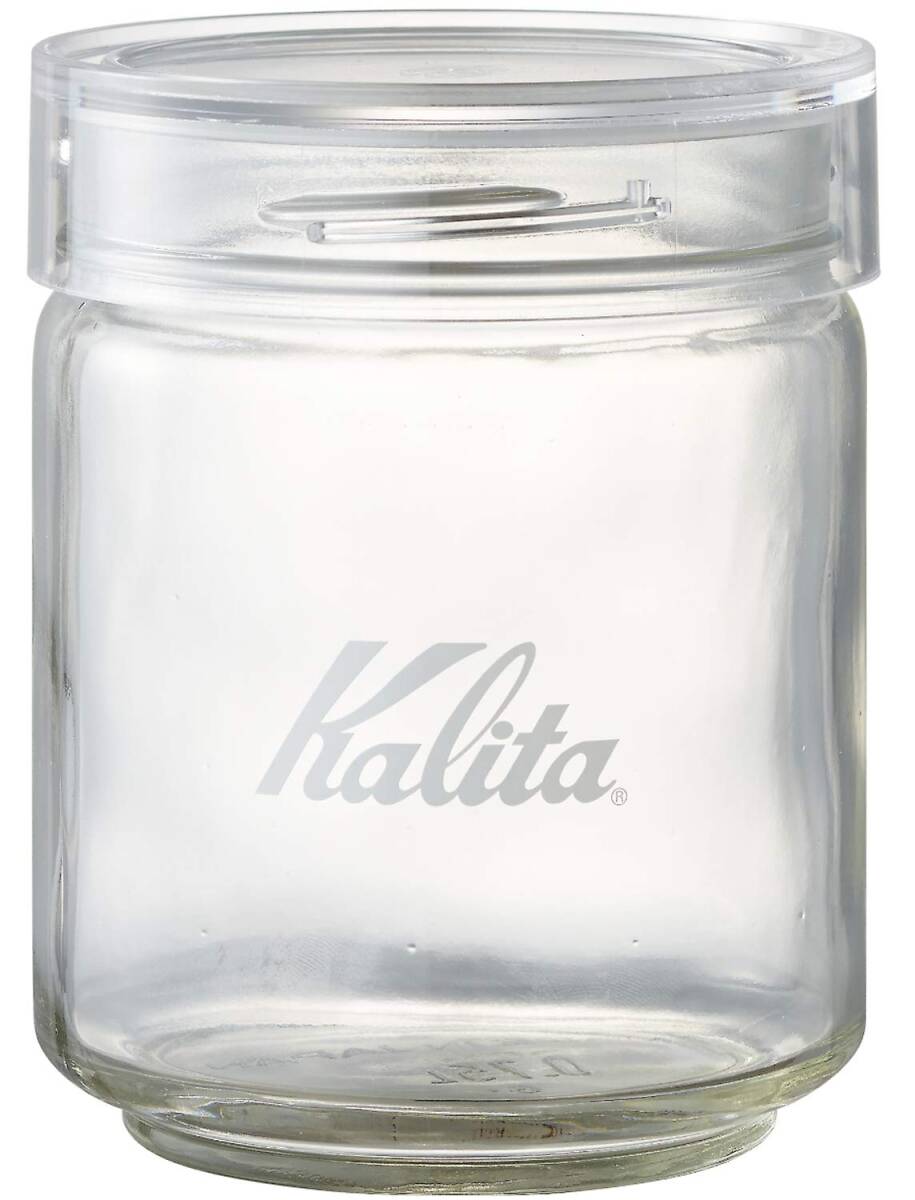 Kalita (カリタ) キャニスター All Clear Bottle 250 750ml (コーヒー豆約250g) クリア #44271拍卖