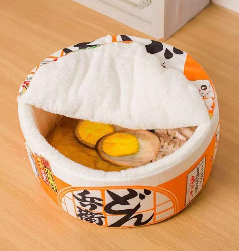 新入荷ペットハウス 冬用 洗える 犬 猫 ペットベッド ペットソファ 寝床 寒さ対策 屋外 犬 猫 カップ麺 うどん 小型犬 中型犬 オレンジ色M拍卖