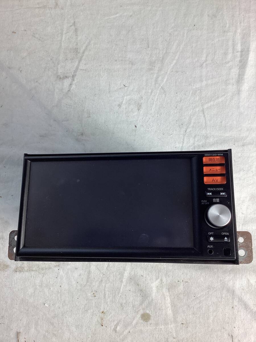 カーナビ MM113WM 本体のみ拍卖