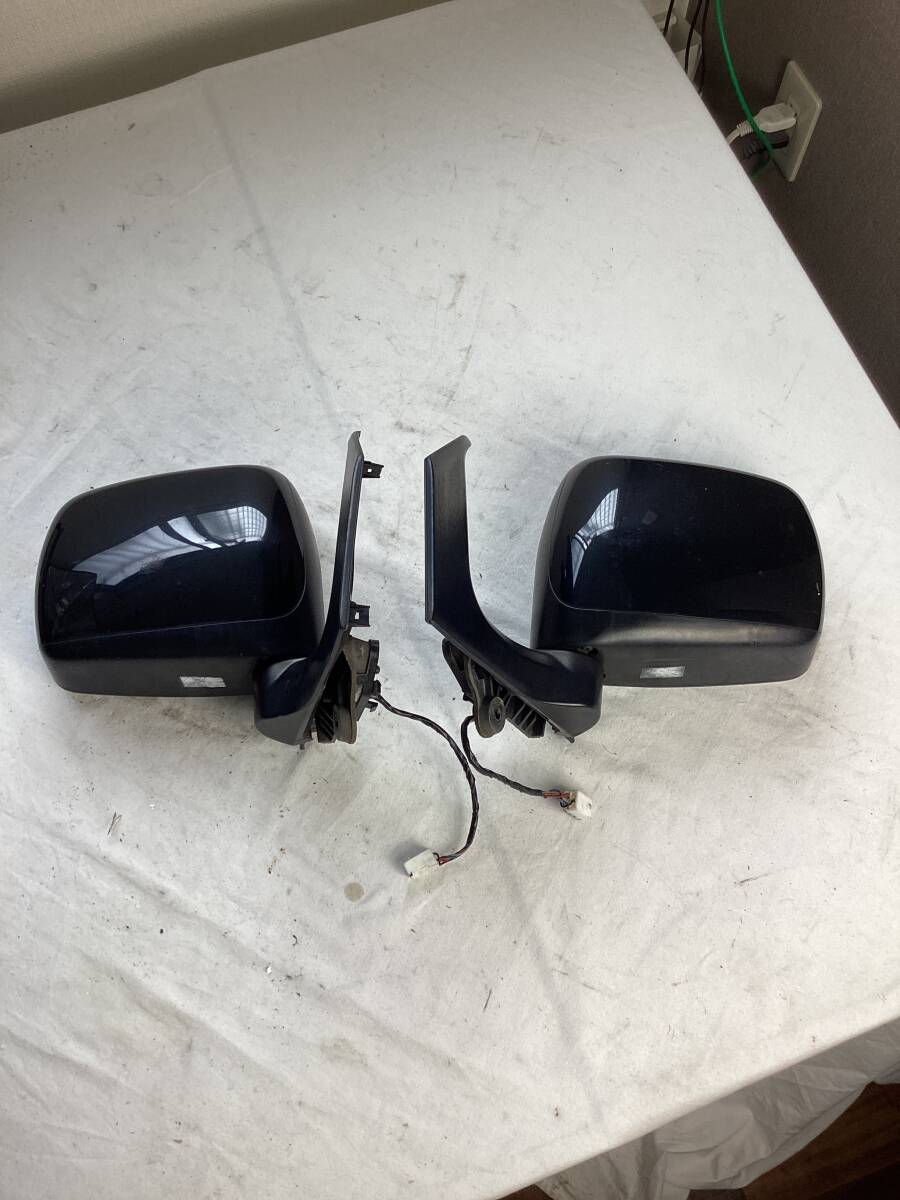 マツダ AZワゴン用 ドアミラー左右セット 【ブラック】拍卖