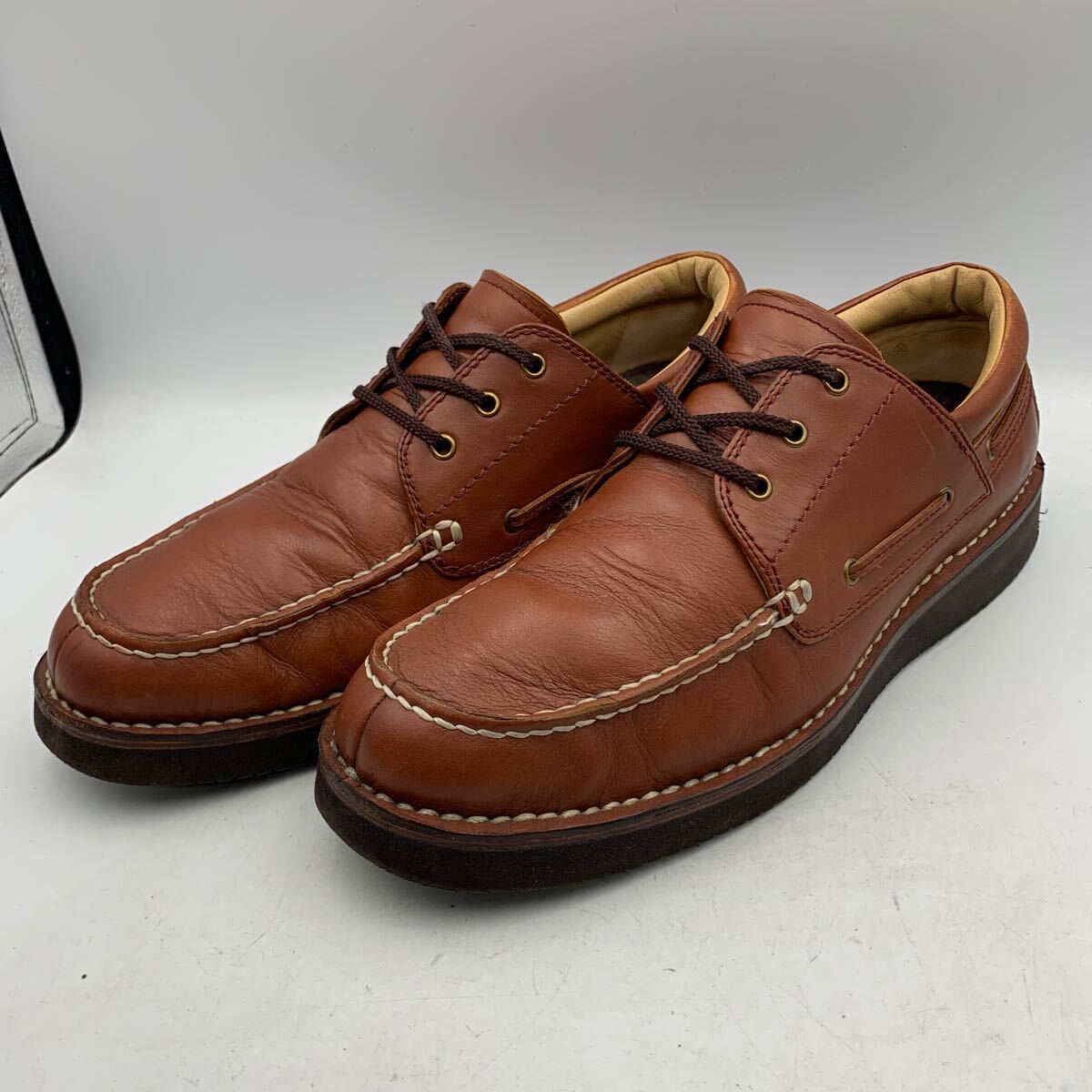 P560 REGAL リーガル メンズ ウォーキングシューズ ビジネスシューズ 外羽根 26cm ブラウン レザー vibram ビブラムソール拍卖