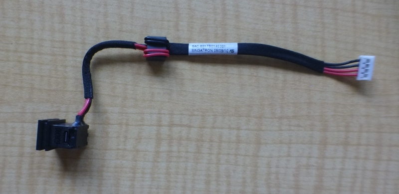 電源ジャックケーブル Satellite L300 L300D DC Power Port Cable 6017B0146301拍卖