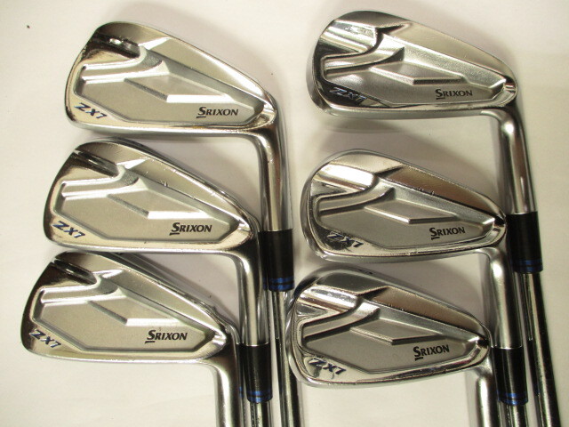 限定品 ダンロップ スリクソン ZX7 ブルーエディション デザインチューニング モーダス120 S 5番からPW 6本拍卖