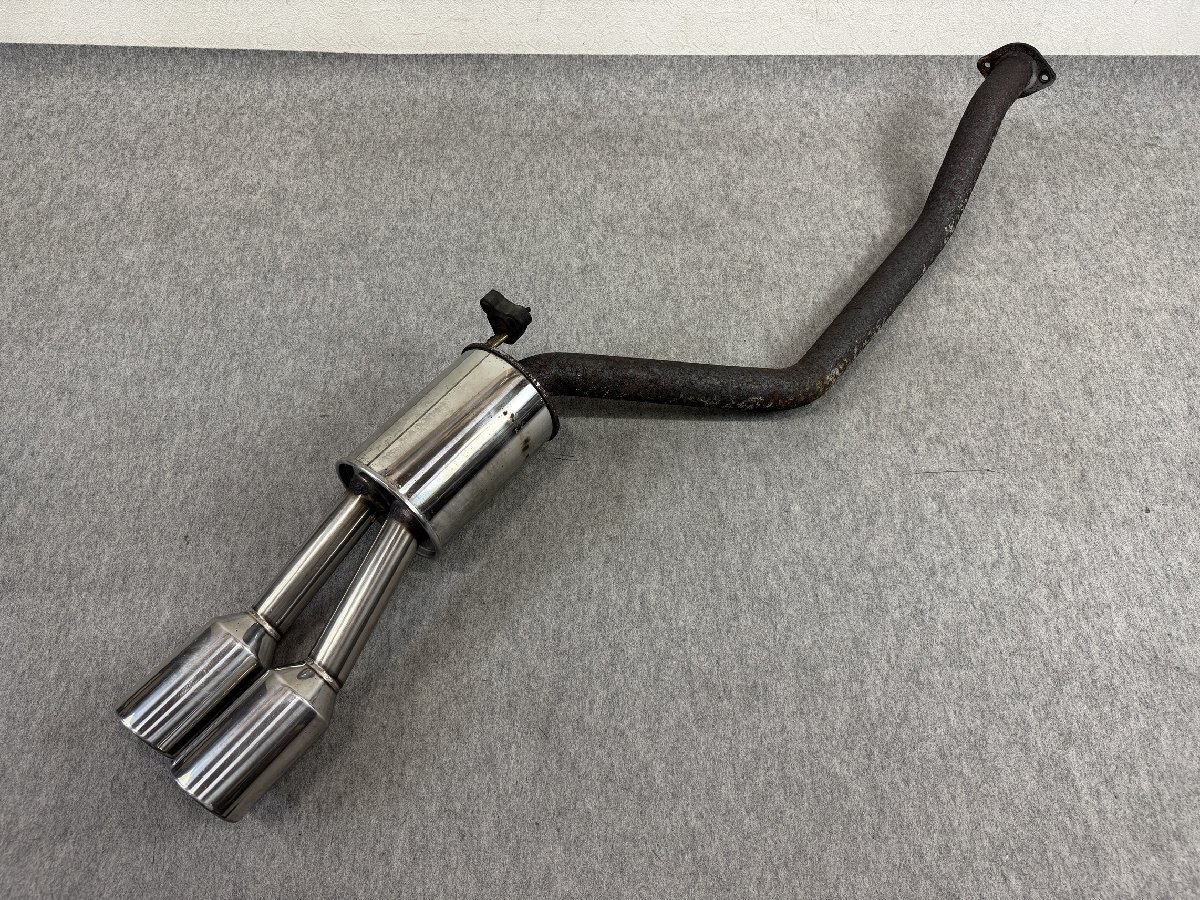 曲り無 後期 E51 エルグランド NISMO ニスモ ヴェルディナ ステンレス マフラー デュアルテール 2本出し 20100-RN1E0 (R4567)拍卖