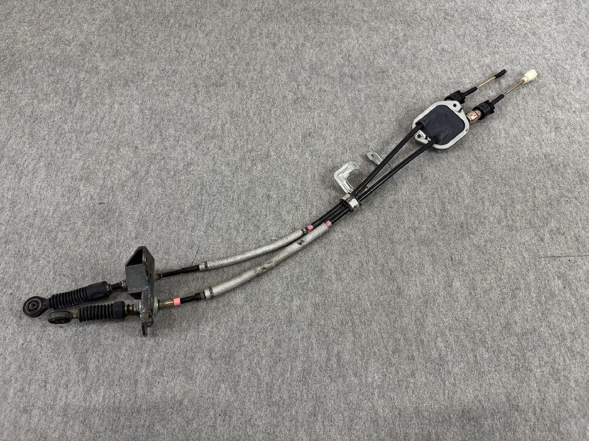 動作OK 後期 NCP13 ヴィッツ RS TRDターボ 走行2.7万km 純正 5MT マニュアル 専用 強化 シフトケーブル マウント セット R4575拍卖