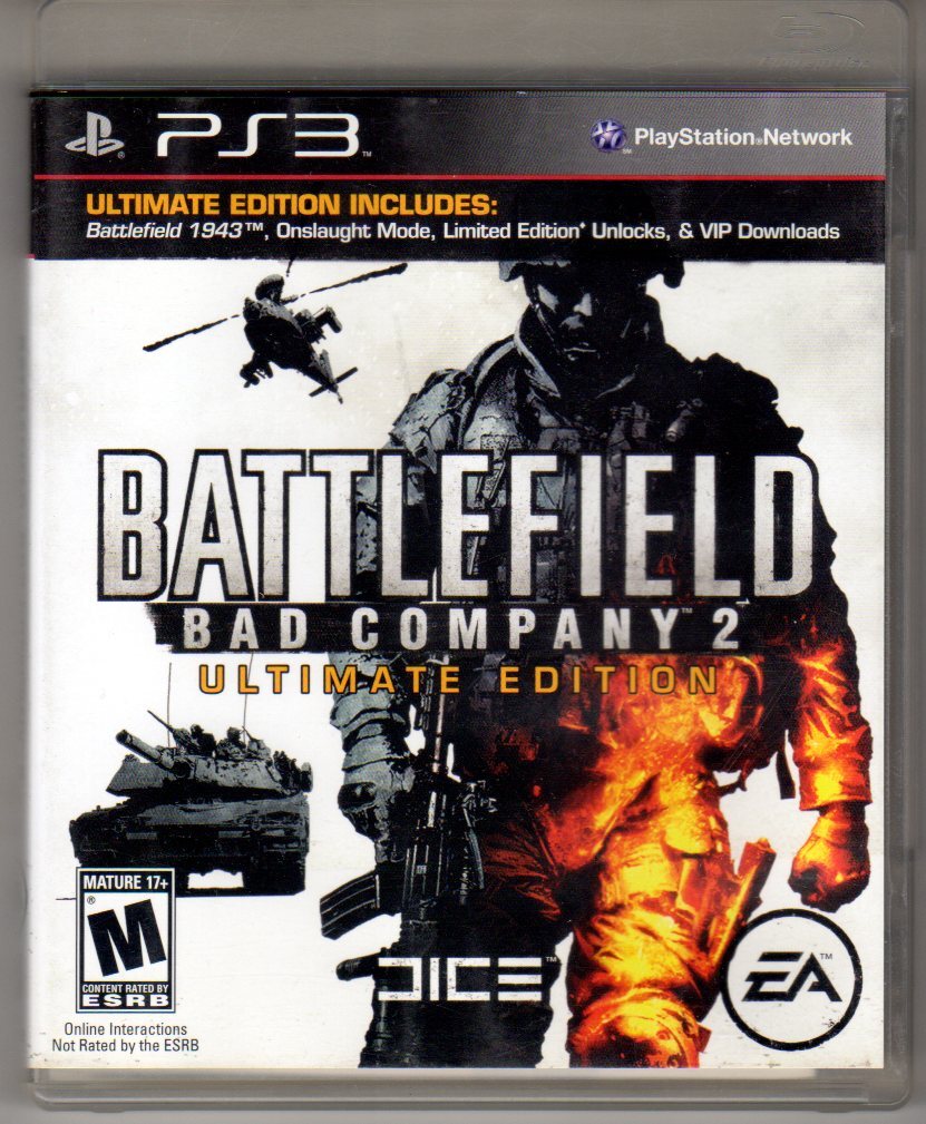 PS3◆北米版 Battlefield Bad Company 2 バトルフィールド バッド カンパニー2拍卖
