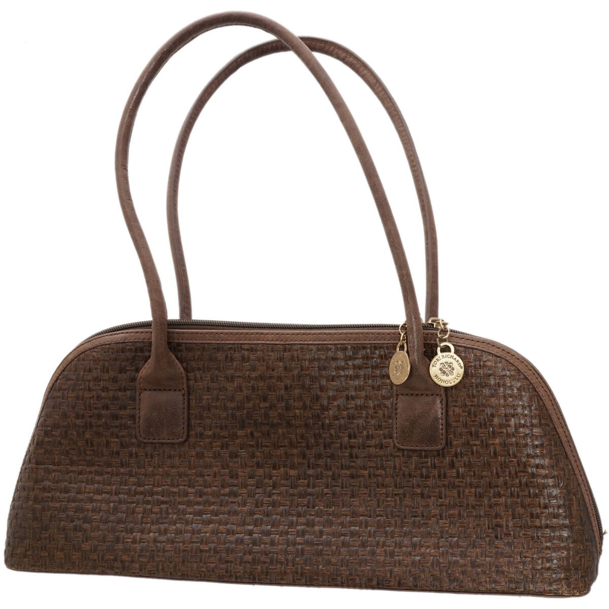 TORI RICHARD HONOLULU Baguette Shoulder バッグ トリ リチャード ホノルル ハワイ ラフィア ストロー バゲット バスケット ショルダー拍卖