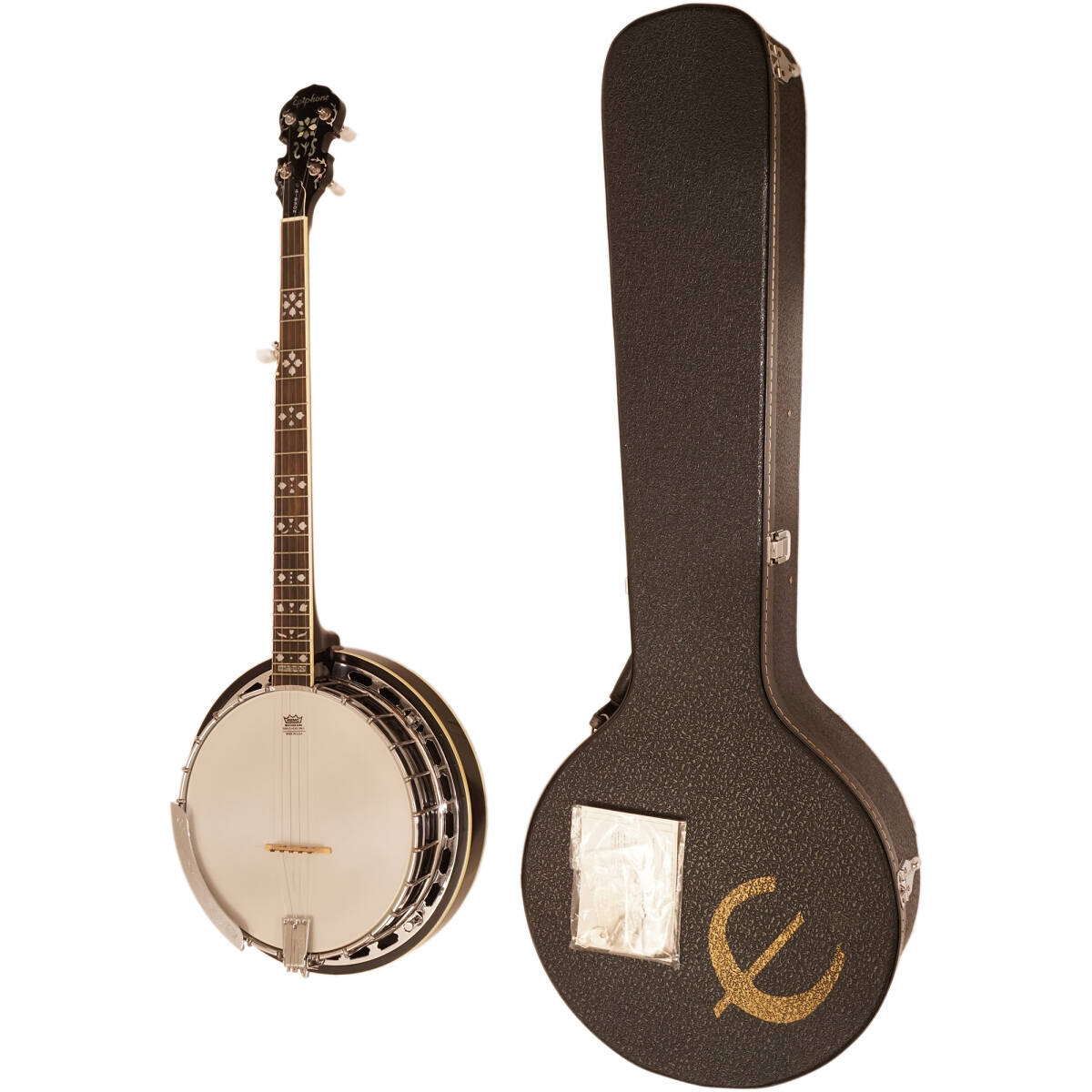 EPIPHONE MB-250 5弦 リゾネーター バンジョー & ハードケース エピフォン アメリカ ニューヨーク ワンピースフランジ GIBSON ギブソン RB拍卖