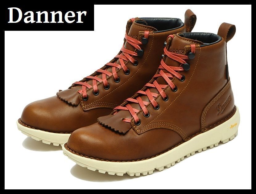 送無 新品 Danner ダナー 34651 LOGGER ロガー 917 GTX ゴアテックス 防水 軽量 フルグレイン レザー ブーツ ビブラムソール 茶 27.5 ②拍卖