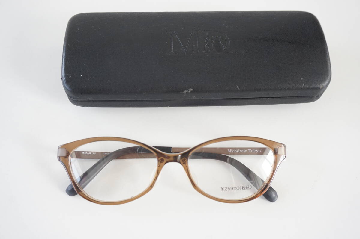 Micedraw Tokyo | マイスドロートーキョー *WE5501 L05*日本製* めがね 定価2.59万円拍卖
