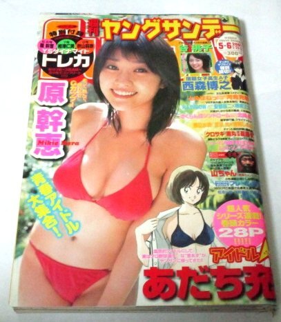 ヤングサンデー 2007.5-6号 原幹恵/ トレカ未開封つき 谷桃子 乙女学院 坂田彩 あだち充アイドルA 西森博之特別読切 山里亮太 ほか拍卖