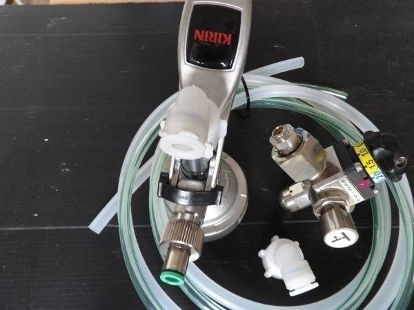 キリンビールヘッド 減圧弁3,5k ビールホース、ガスホースセット、継手拍卖