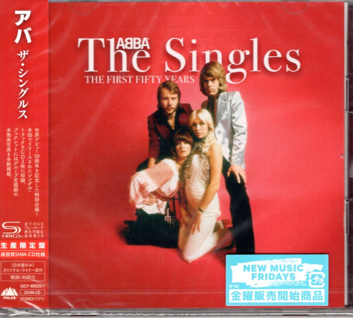 ABBA /アバ/ザ・シングルス (生産限定盤)(SHM-CD)(2枚組)/不世出のスーパーグループが高音質S-HM-CDで鮮やかに甦る!全38曲!未開封品! 拍卖