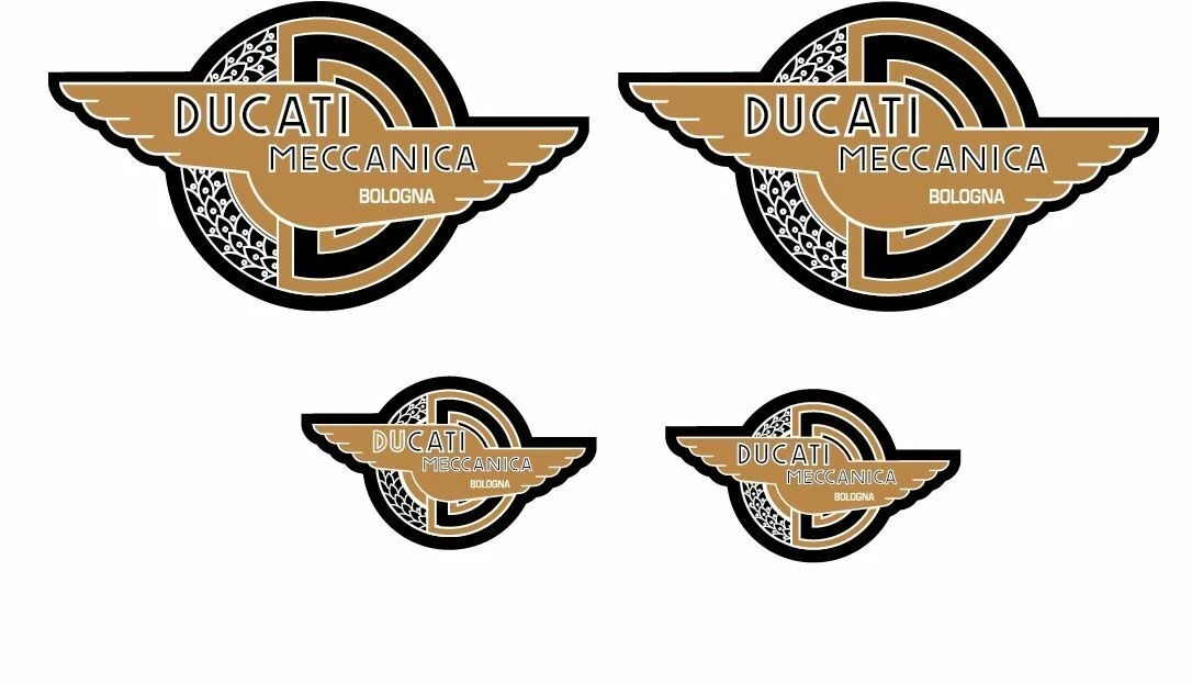 m 海外 DUCATI Meccanica KIT ステッカー セット 9拍卖