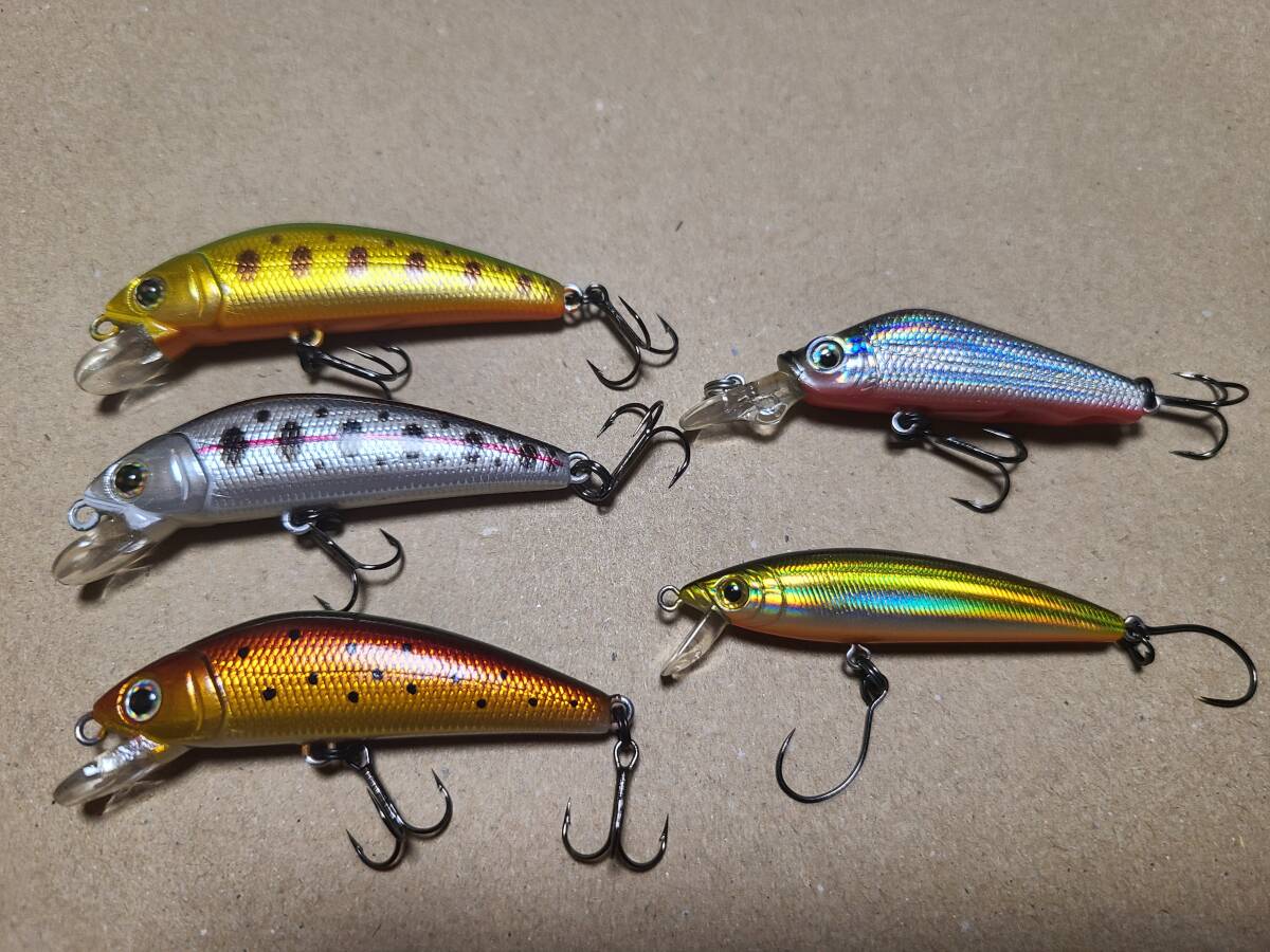 渓流ミノー フォレストiFish フィールドハンターROGY スミスLUNA トラウト エリア 管釣り拍卖