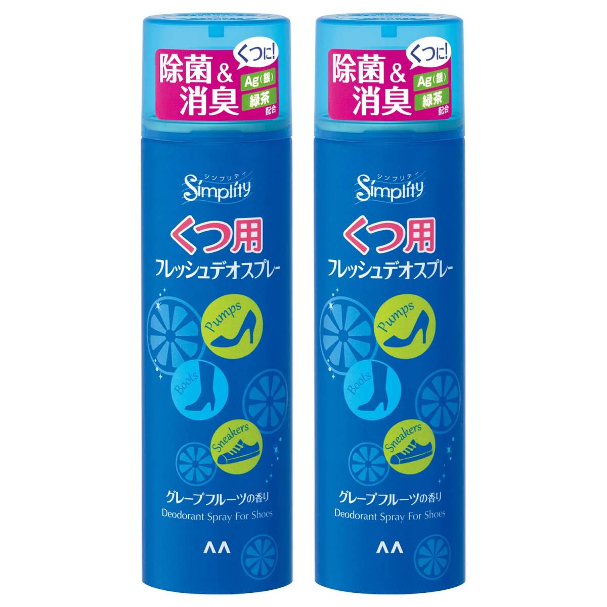 MANDOM(マンダム) シンプリティ(Simplity) くつ用フレッシュデオ 靴 消臭 デオ 【くつ 除菌 消臭】 グレープフルーツの香り拍卖