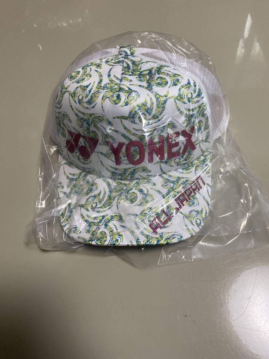 YONEX ALLJAPAN 限定キャップ ヨネックス オールジャパン (ホワイト)拍卖