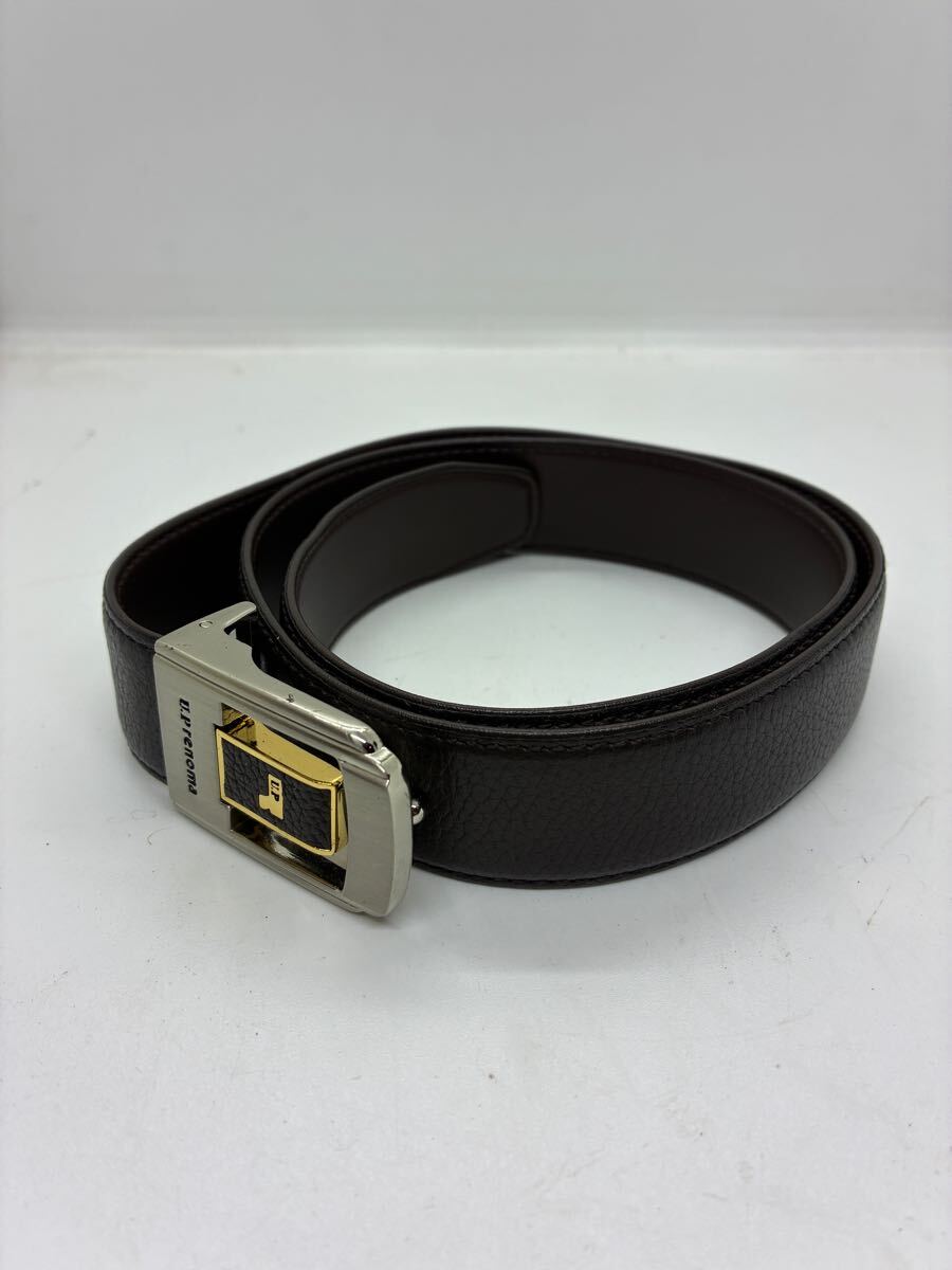 U.Prenoma レノマ レザー ベルト 本革 茶系拍卖