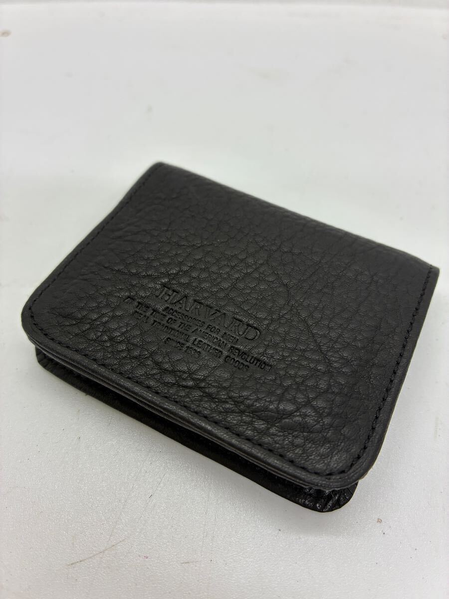 HARVARD ハーバード コインケース レザー 小銭入れ 黒拍卖