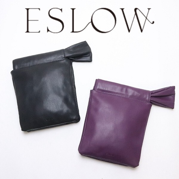 美品 2点セット◆ESLOW エスロー ONE HANDLE DRAWSTRING ワンハンド ドローストリング バッグ拍卖