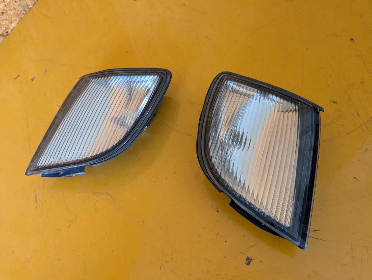 日産 ステージア C34 前期 純正コーナーランプ 左右セット EWGNC34 コーナーレンズ ウインカー拍卖
