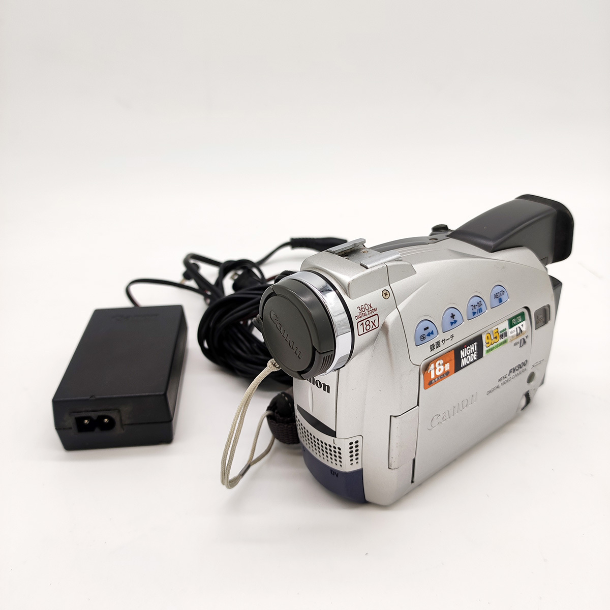 ★☆★【通電確認済】キャノン DIGITAL VIDEO CAMERA FV300 MiniDV Canon デジタルビデオカメラ拍卖