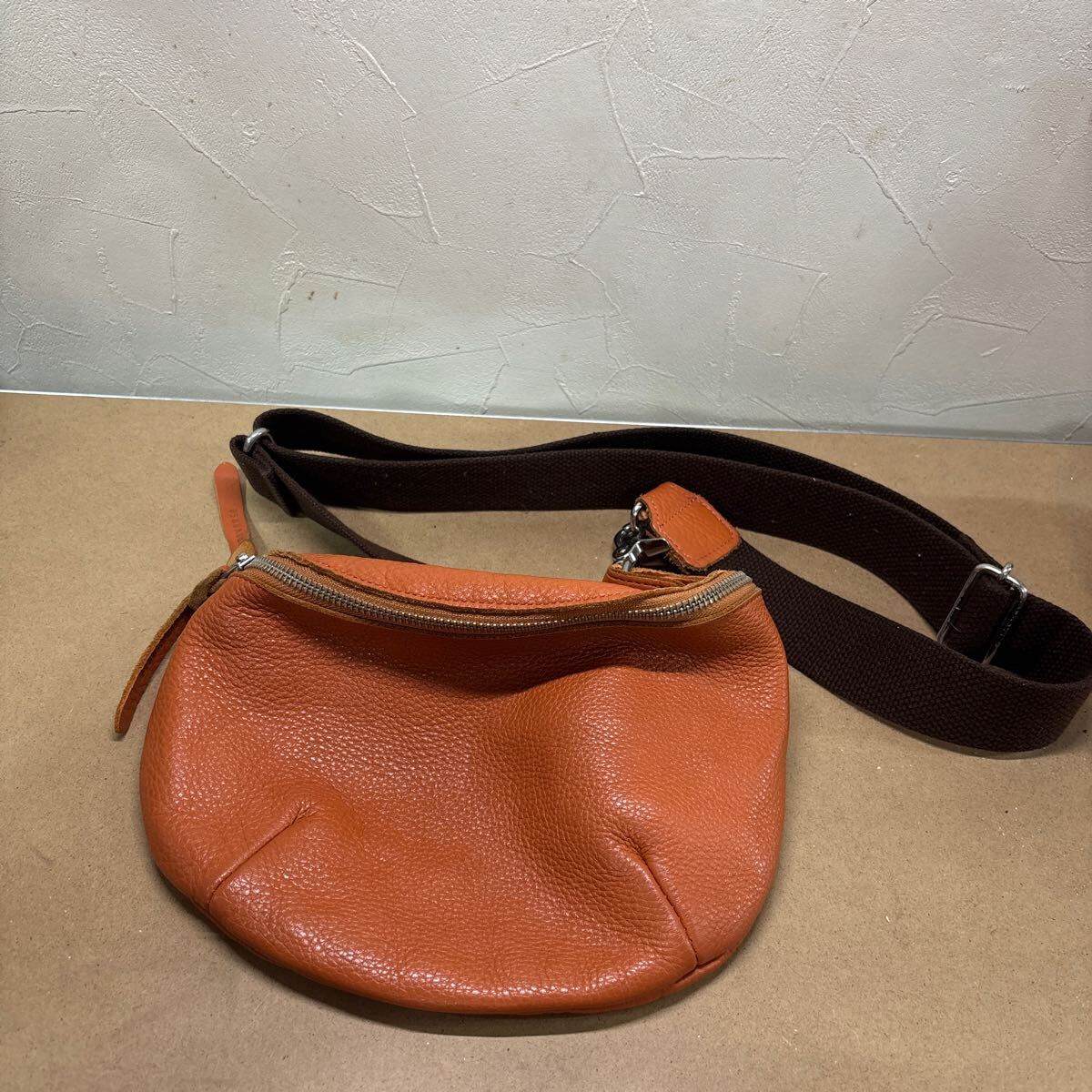 Butler Verner Sails バトラーバーナーセイルズ バムフラップ レザー ショルダーバッグ 斜め掛け拍卖