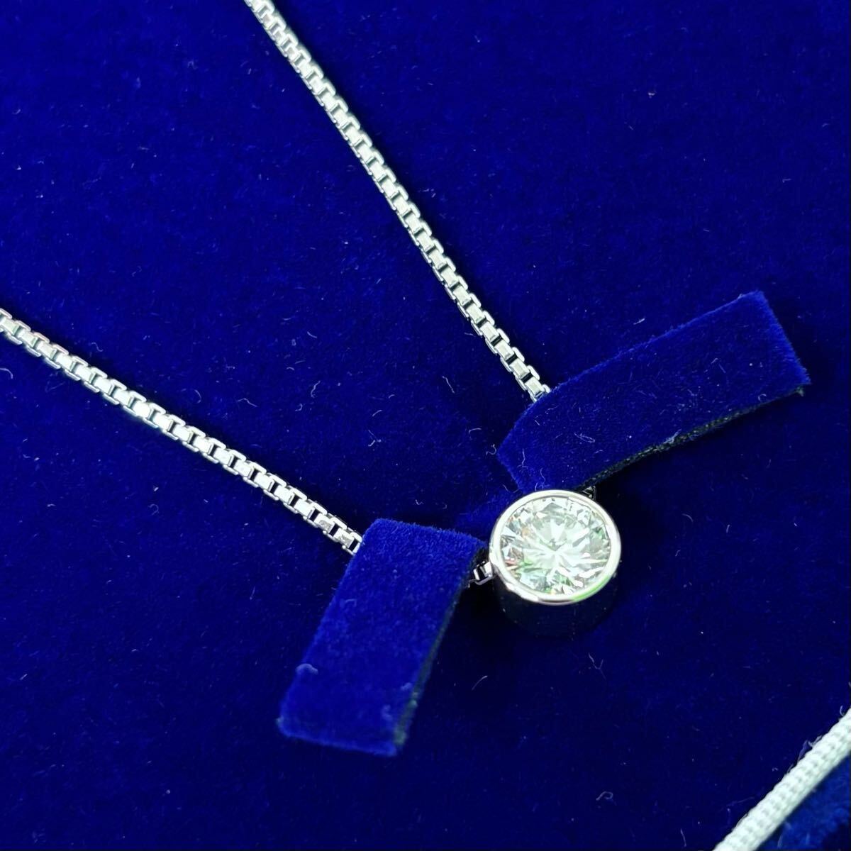 ◆極美品◆大粒 ダイヤモンド 1.02ct Pt850 プラチナ ネックレス ペンダント アクセサリー ジュエリー ダイヤ ゴールド GOLD 金 貴金属拍卖